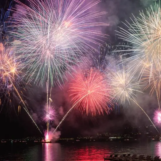 Feux d'artifices _14 Juillet et 24 Aout_Antibes