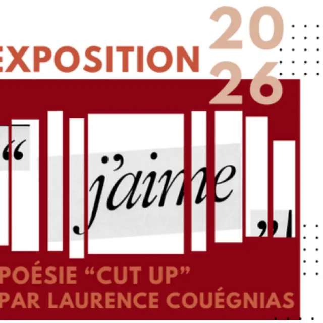 Médiathèque de Thyez : visite guidée de l'exposition Poésie cut up_Thyez