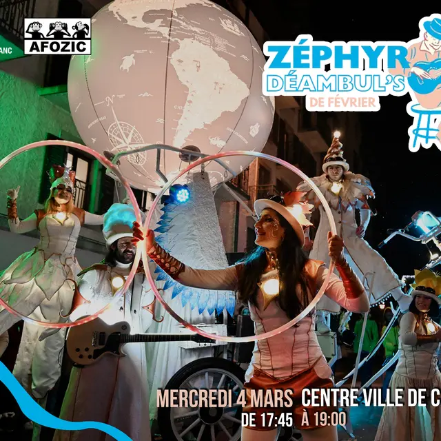 Les Déambul's de Février – « Zéphyr »_Chamonix-Mont-Blanc