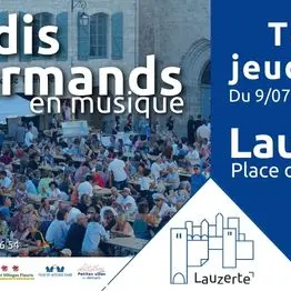 U Funk en concert lors du Jeudi Gourmand_Lauzerte
