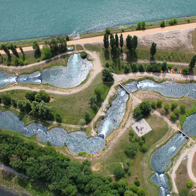 Espace eau vive Isle de la Serre - Porcieu-Amblagnieu - Balcons du Dauphiné -  Nord-Isère - à moins d'une heure de Lyon