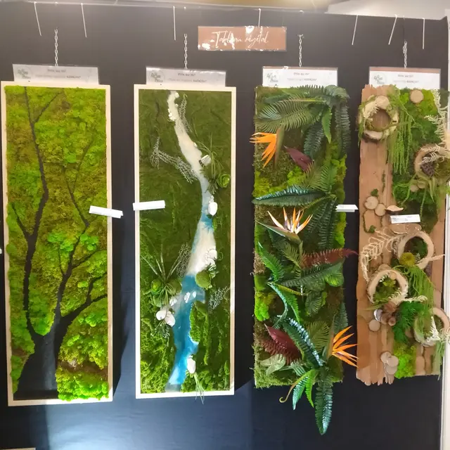 Tableau végétal stabilisé