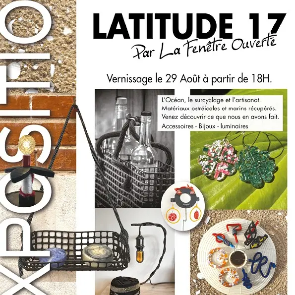 Exposition L'océan, le surcyclage et l'artisanat_La Couarde-sur-Mer