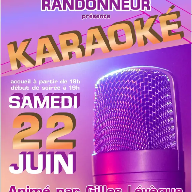 Soirée Karaoké au Petit Randonneur