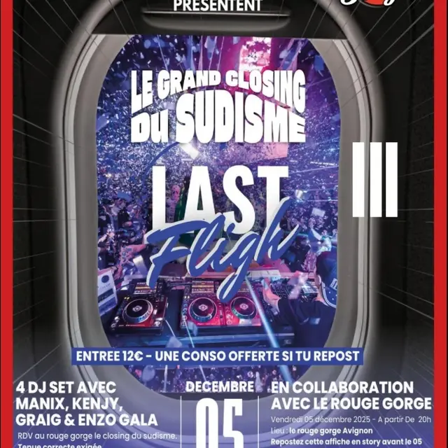 Le Sudisme, La Soirée Winter_Avignon