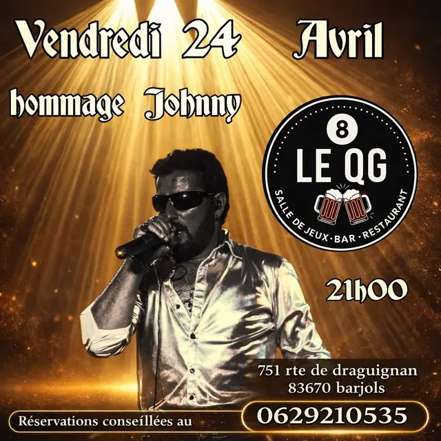 Concert : Hommage à Johnny Halliday_Barjols