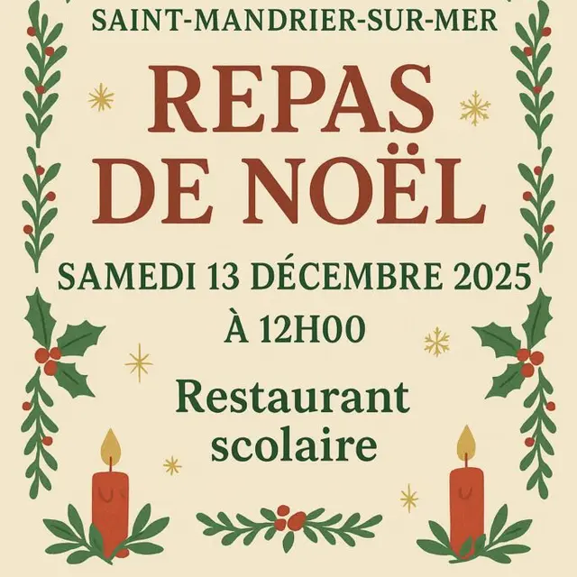 Repas de Noël du CCAS_Saint-Mandrier-sur-Mer