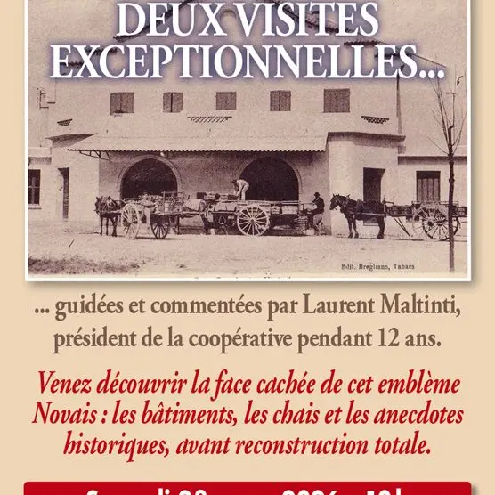 Visites exceptionnelles du Cellier de Laure_Noves