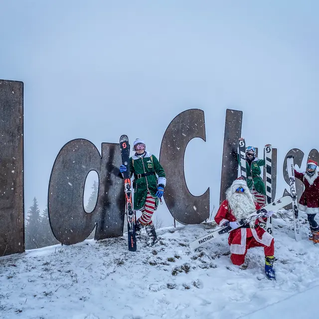 Grande Arrivée du Père Noël_La Clusaz