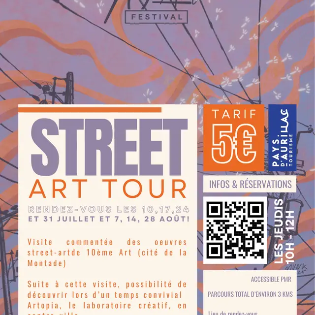 Visite commentée des œuvres de street art_Aurillac