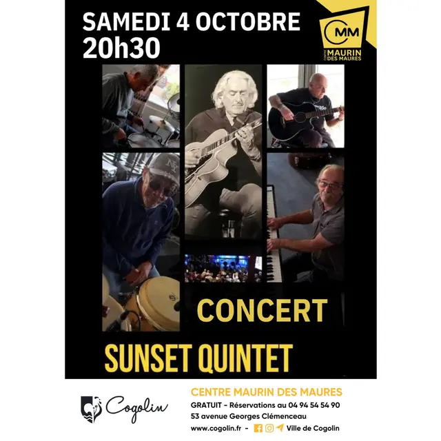 Concert Sunset Quintet_Cogolin