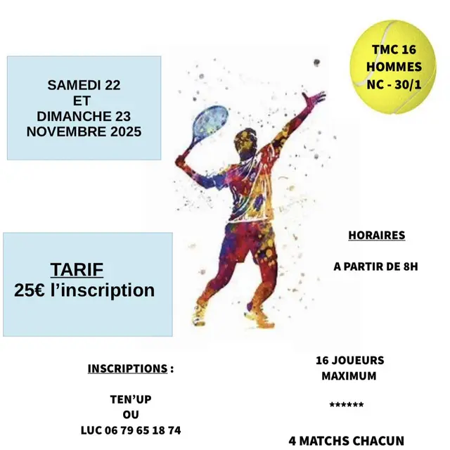 TMC Hommes Tournois Multichances Tennis_Ax-les-Thermes