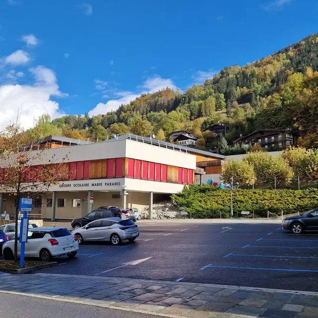 Parking aérien MJC - La Poste_Saint-Gervais-les-Bains