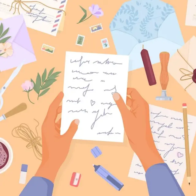 Atelier d'écriture carte postale