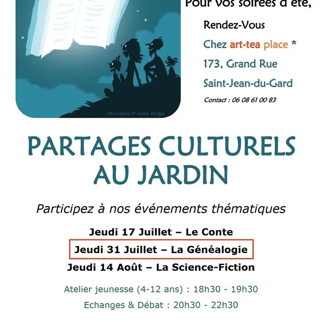 Partages Culturels au Jardin