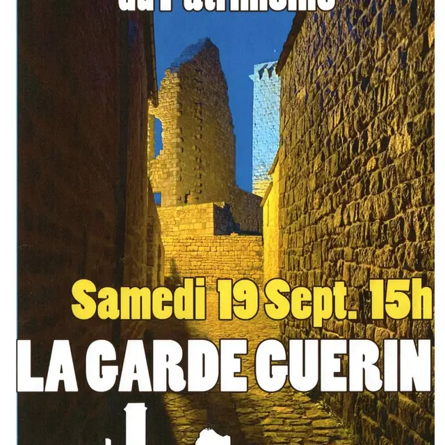 Journées Européennes du Patrimoine à la Garde Guérin_Pourcharesses
