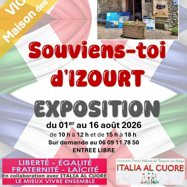 EXPOSITION RICORDATE IZOURT