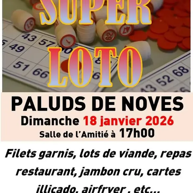 Super Loto Union Sportive Palunaise_Noves