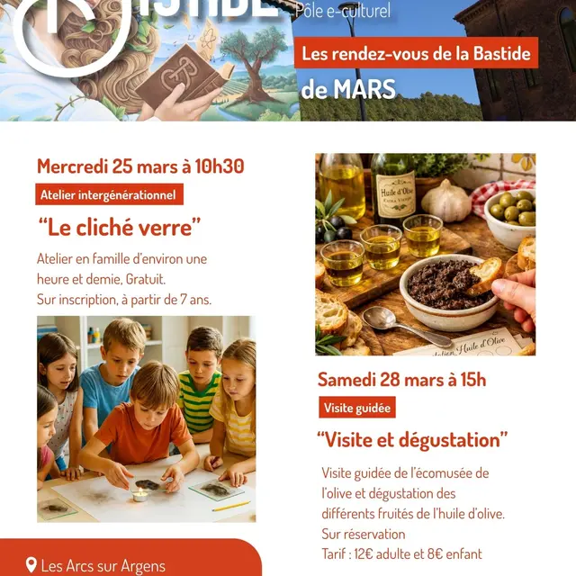 Bastide Sainte Cécile Pôle e-culturel - Visite guidée de l'ecomusée de l'olive_Les Arcs sur Argens