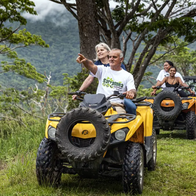 Sortie en quad - Sarraméa Randonnées