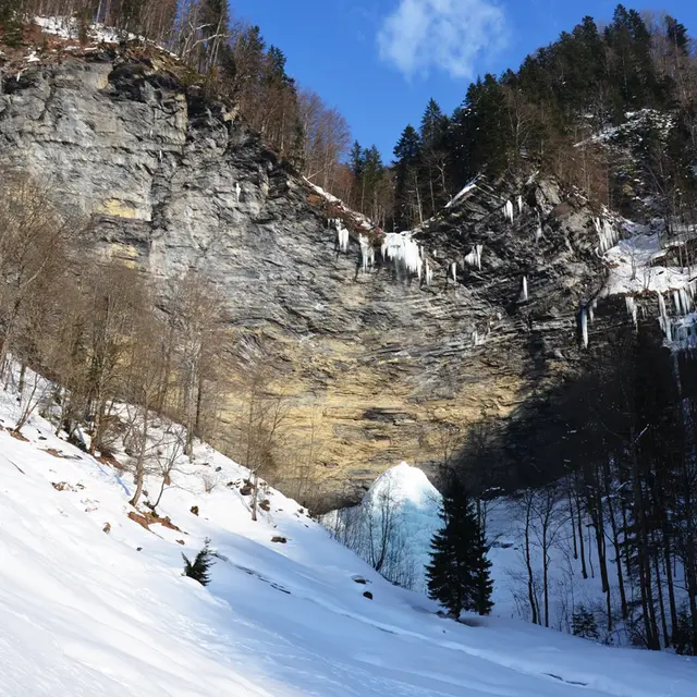 Cascade du Dard - La Giettaz