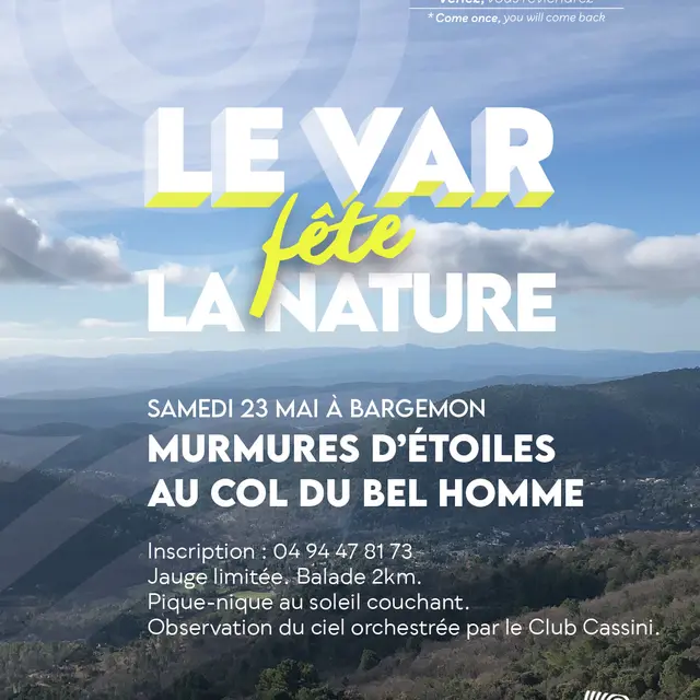 Murmures d'étoiles au col du Bel Homme_Bargemon