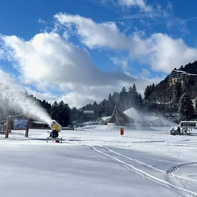 Visite de l'usine à neige au Lioran_Le Lioran