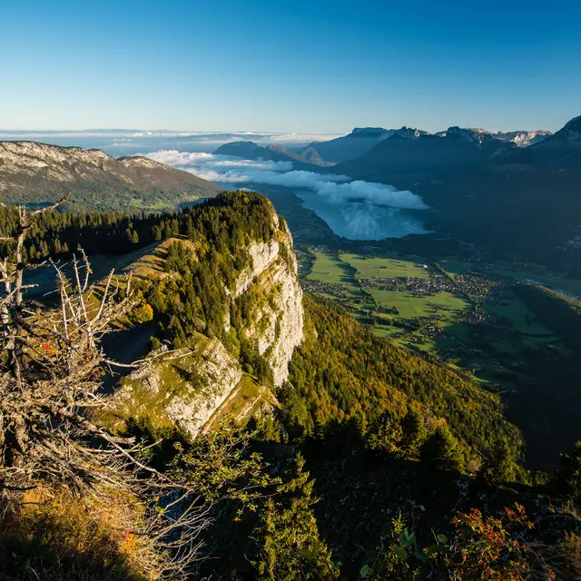 Rando à la montagne du Charbon - Point de vue