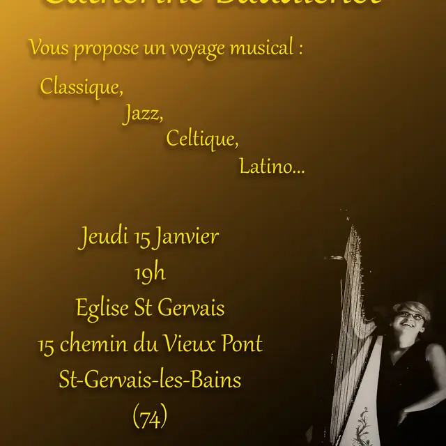 Concert Harpe Vagabonde