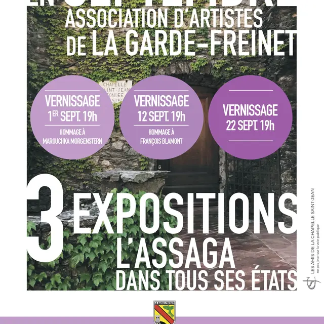 Exposition L' ASS.A.GA dans tous ses états_La Garde-Freinet