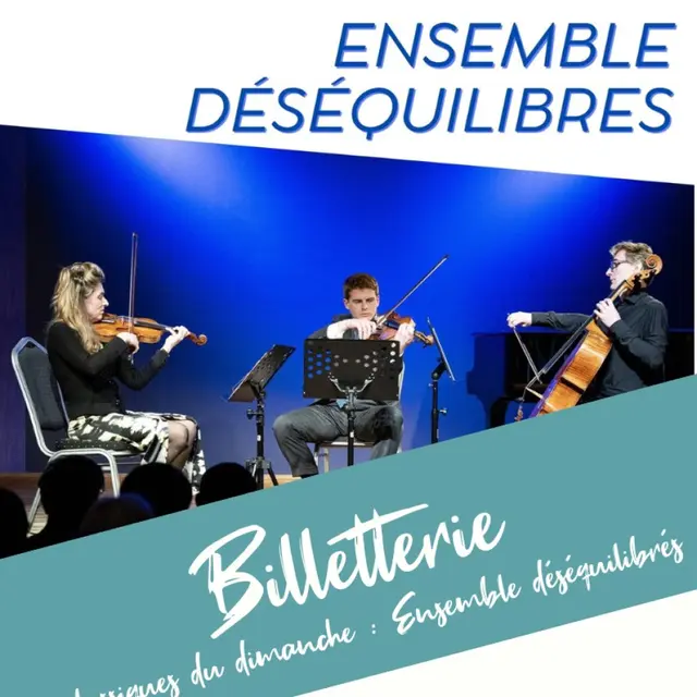 Concert : Ensemble déséquilibrés - Musique contemporaine | Croisée des arts_Saint-Maximin-la-Sainte-Baume