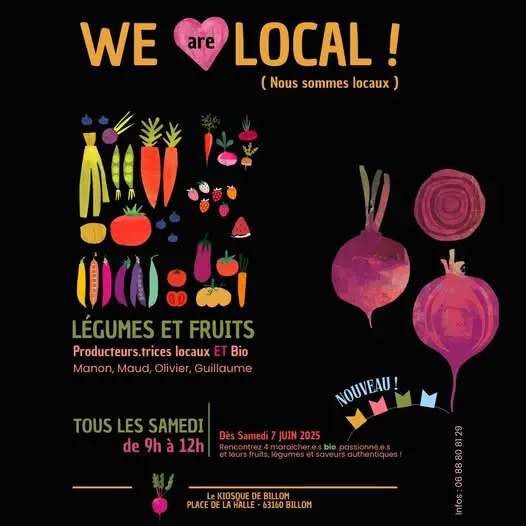 Vente de produits locaux bio_Billom