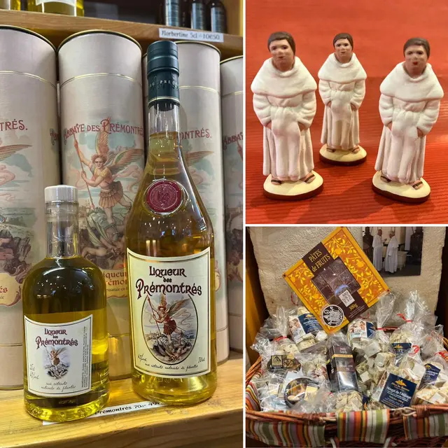 Liqueurs et souvenirs de l'Abbaye