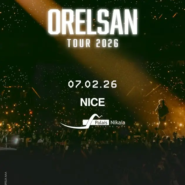 Orelsan - Tour 2026_Nice