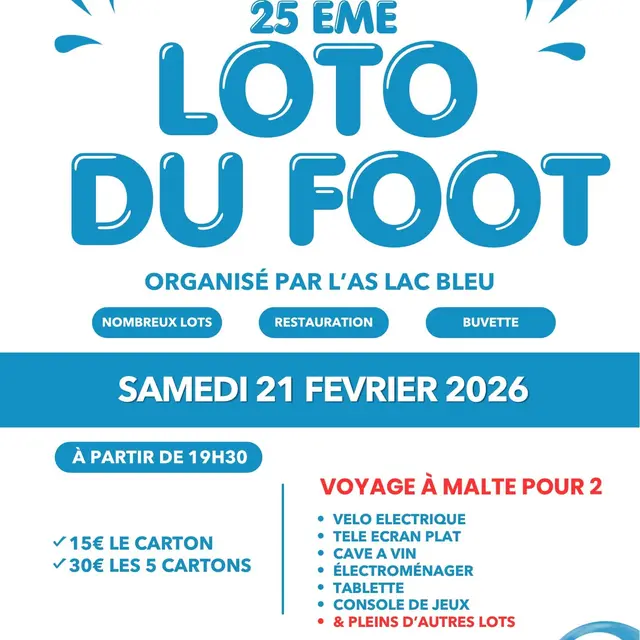 25ème Loto du Foot_Saint-Jorioz