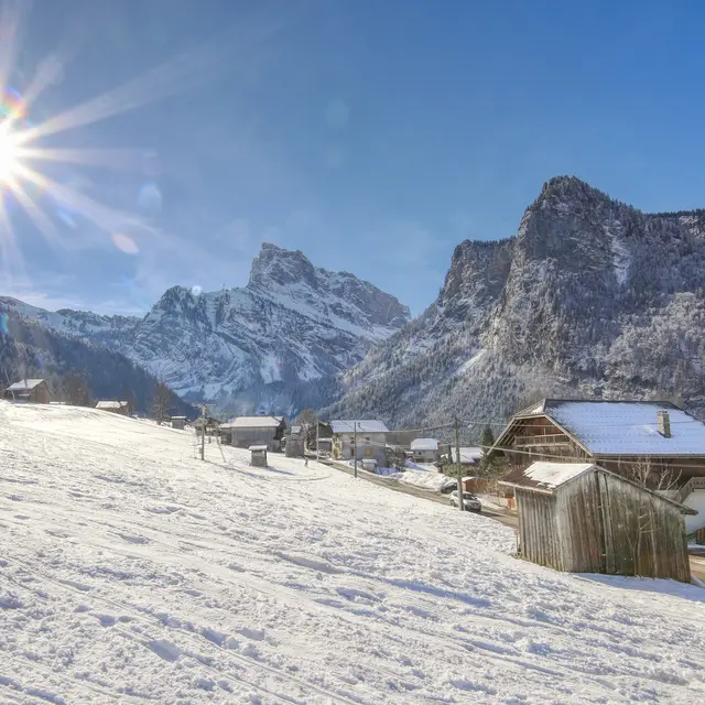 Itinéraire raquettes : Chalets des Coppons_Sixt-Fer-à-Cheval