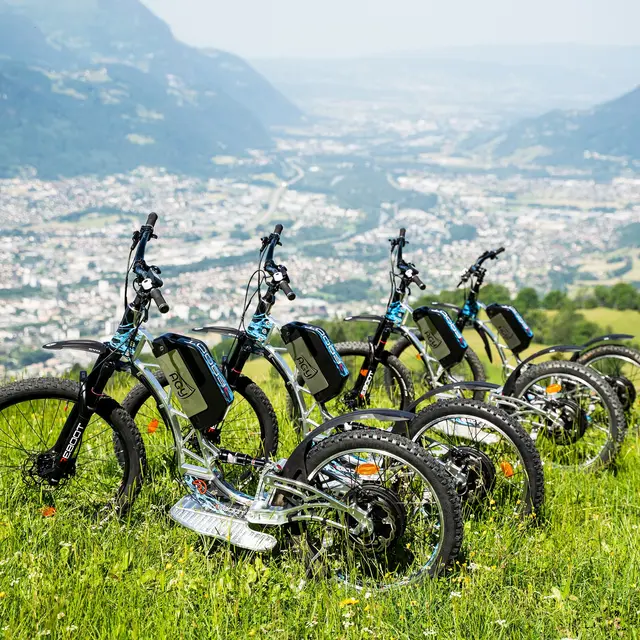 Trottinettes électriques - Plateau d'Agy_Saint-Sigismond