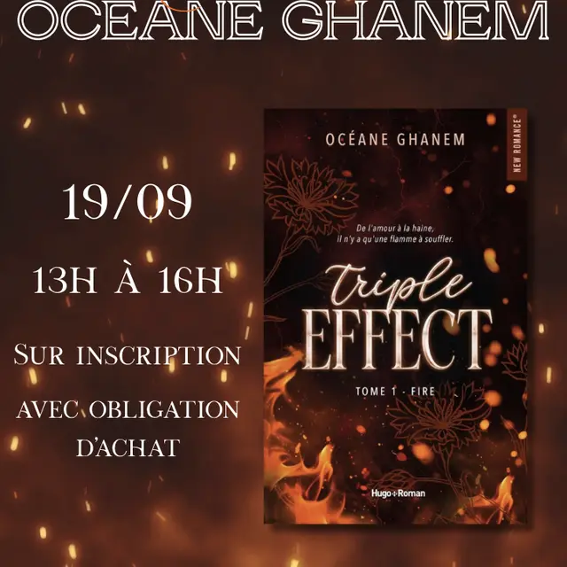 Dédicace Océane Ghanem - Librairie du Cap_Saint-Laurent-du-Var