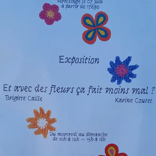 Exposition Et avec des fleurs ça fait moins mal ?_Frangy