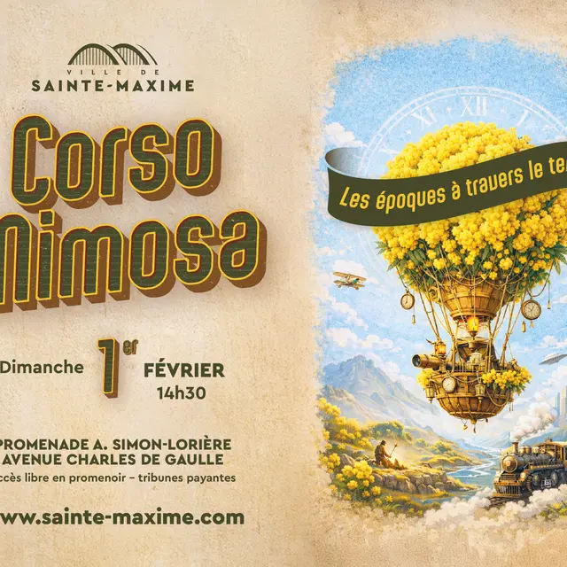 Corso du Mimosa_Sainte-Maxime