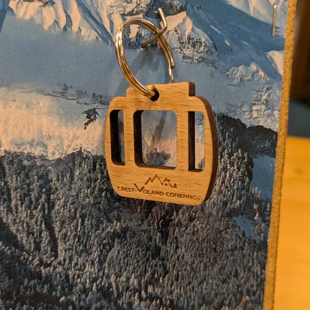 Porte-clés télécabine