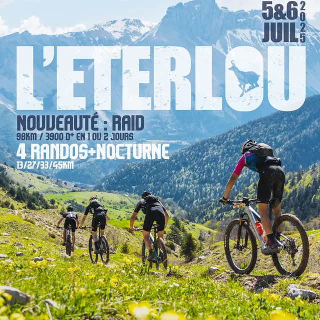 Raid et randonnée VTT L'Éterlou 2025_Dévoluy