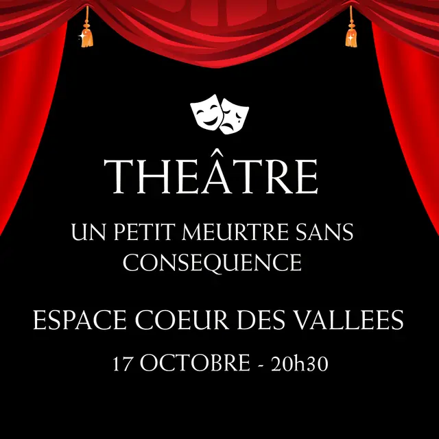 Théâtre Un petit meurtre sans conséquence_Thônes