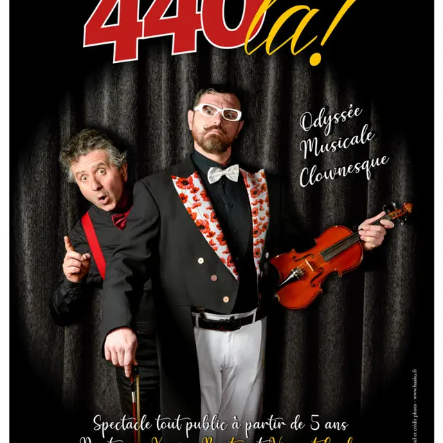 Visuel 440 la! - Odyssée Musicale Clownesque_Bourg-en-Bresse