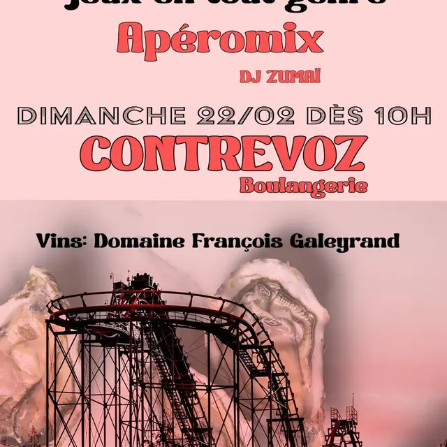 Animation festive : Le grand huitres (jeux et apéromix)_Contrevoz