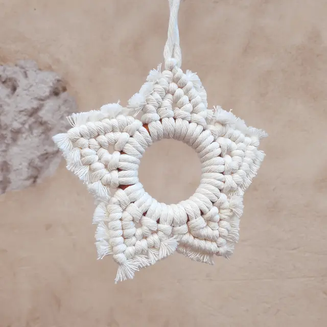 Atelier Macramé - Petite décoration Étoile_Chambéry