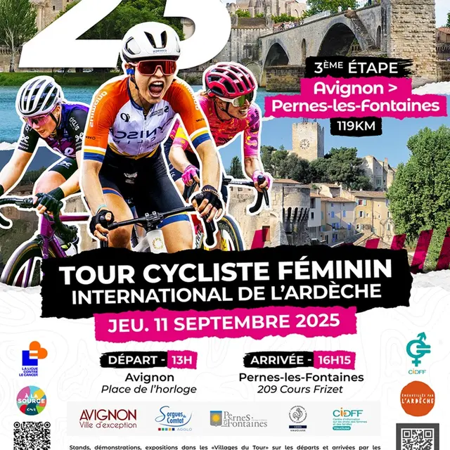 TCFIA - Tour Cycliste Féminin International de l'Ardèche - étape à Avignon_Avignon