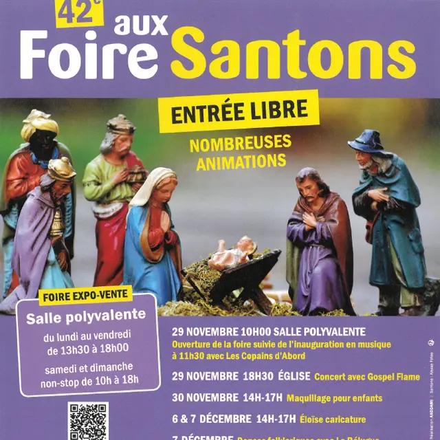Foire aux santons - 42ème édition_Champtercier
