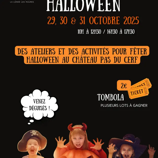 Halloween au Château Pas du Cerf à La Londe