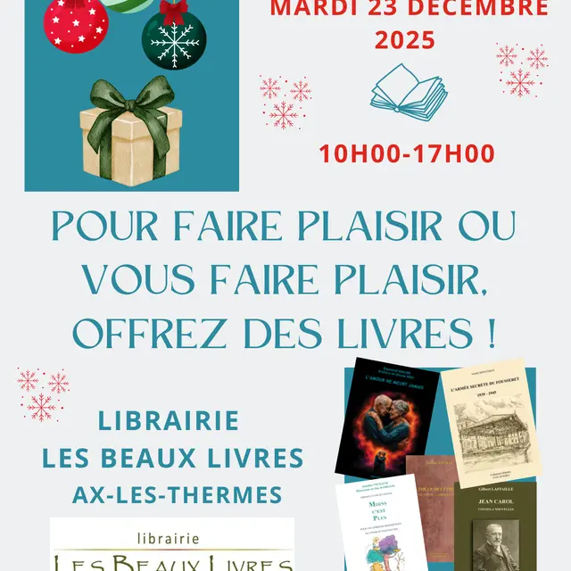 Présentation des livres_Ax-les-Thermes